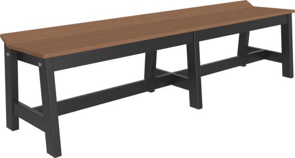 LuxCraft Poly Café Dining Bench (72") - Image 2