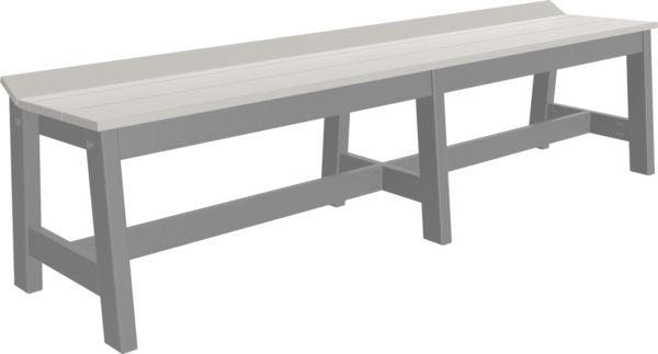 LuxCraft Poly Café Dining Bench (72") - Image 13
